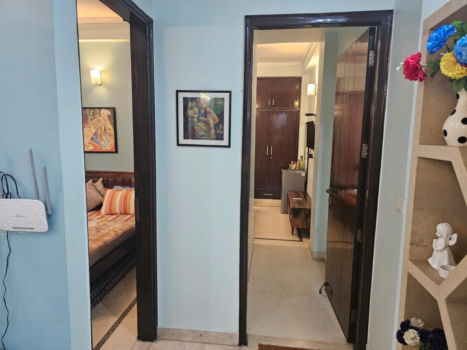 Sky Bloom Luxury Homestay New Delhi Buitenkant foto